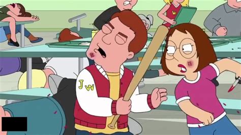 family guy episode chris and meg fight school|family guy beat up meg.